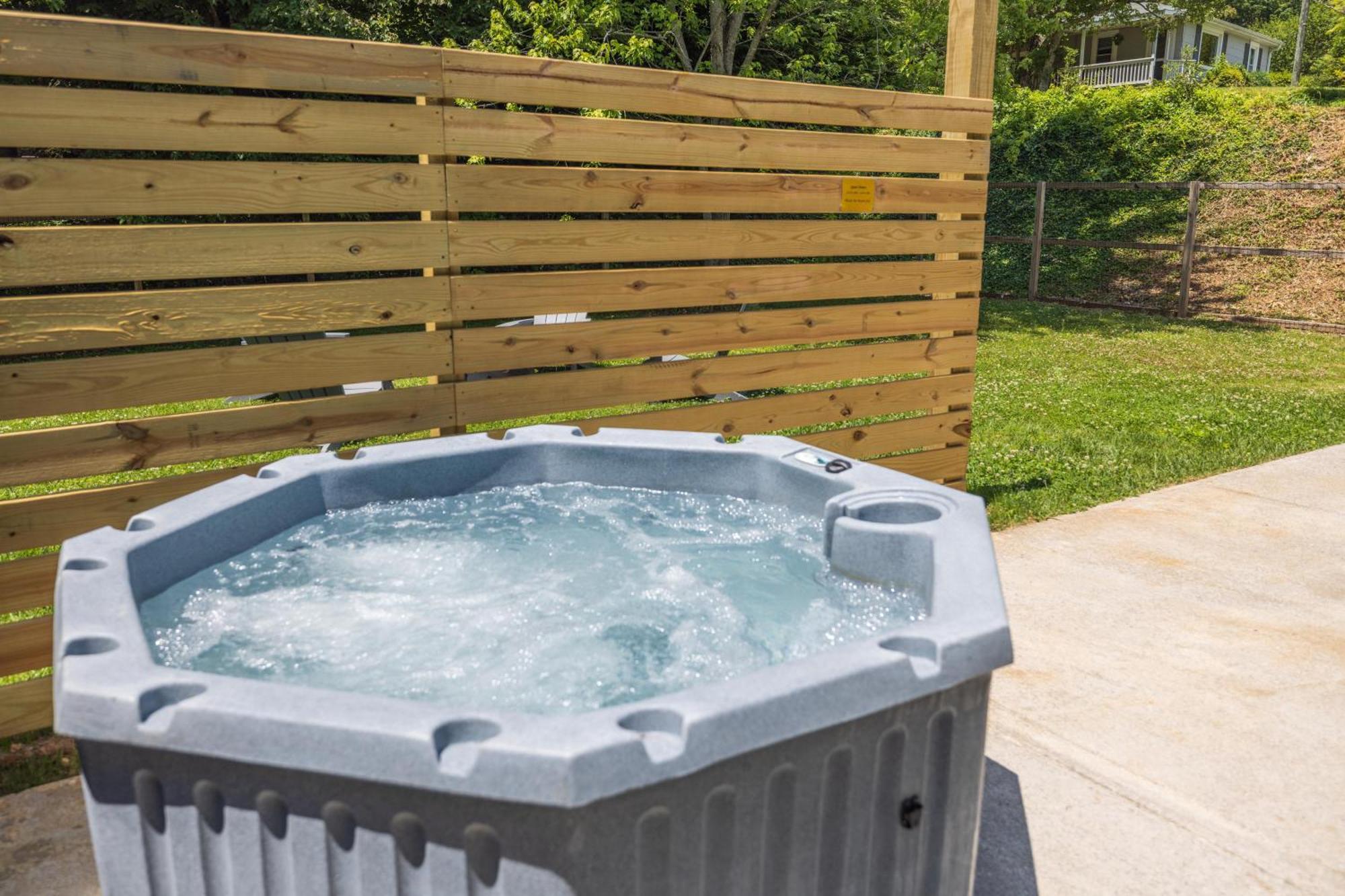 Вилла Mid-Century Modern Impeccable Remodel With Hot Tub Эшвилл Экстерьер фото